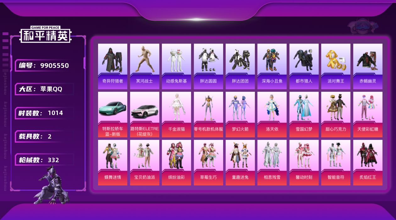 HPCMW3425895和平精英账号详情图2 HPCMW3425895和平精英账号详情图2