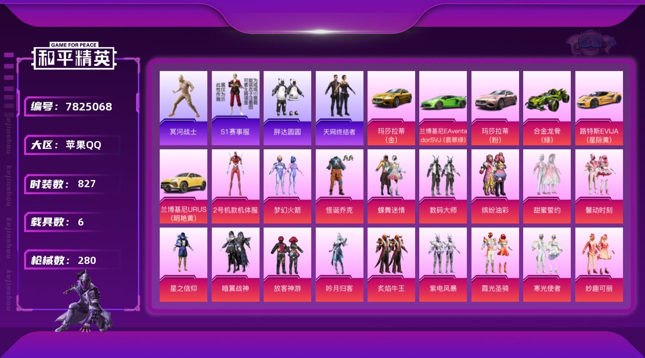 HPCMW3425870和平精英账号详情图2 HPCMW3425870和平精英账号详情图2