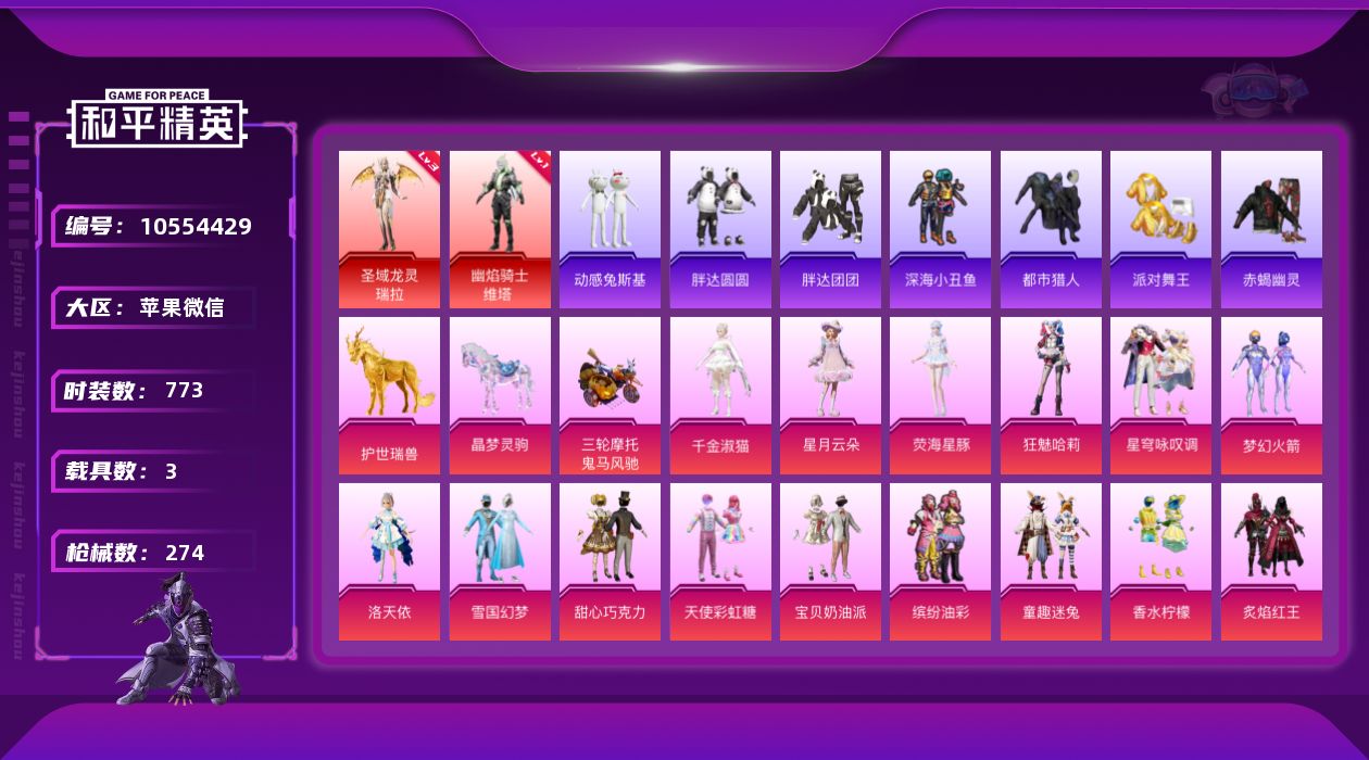 HPCMW3425904和平精英账号详情图2 HPCMW3425904和平精英账号详情图2