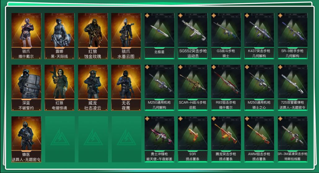 SJZQM392292三角洲行动账号详情图3