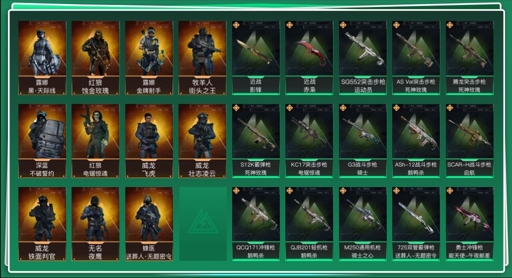 SJZQM3102759三角洲行动账号详情图3