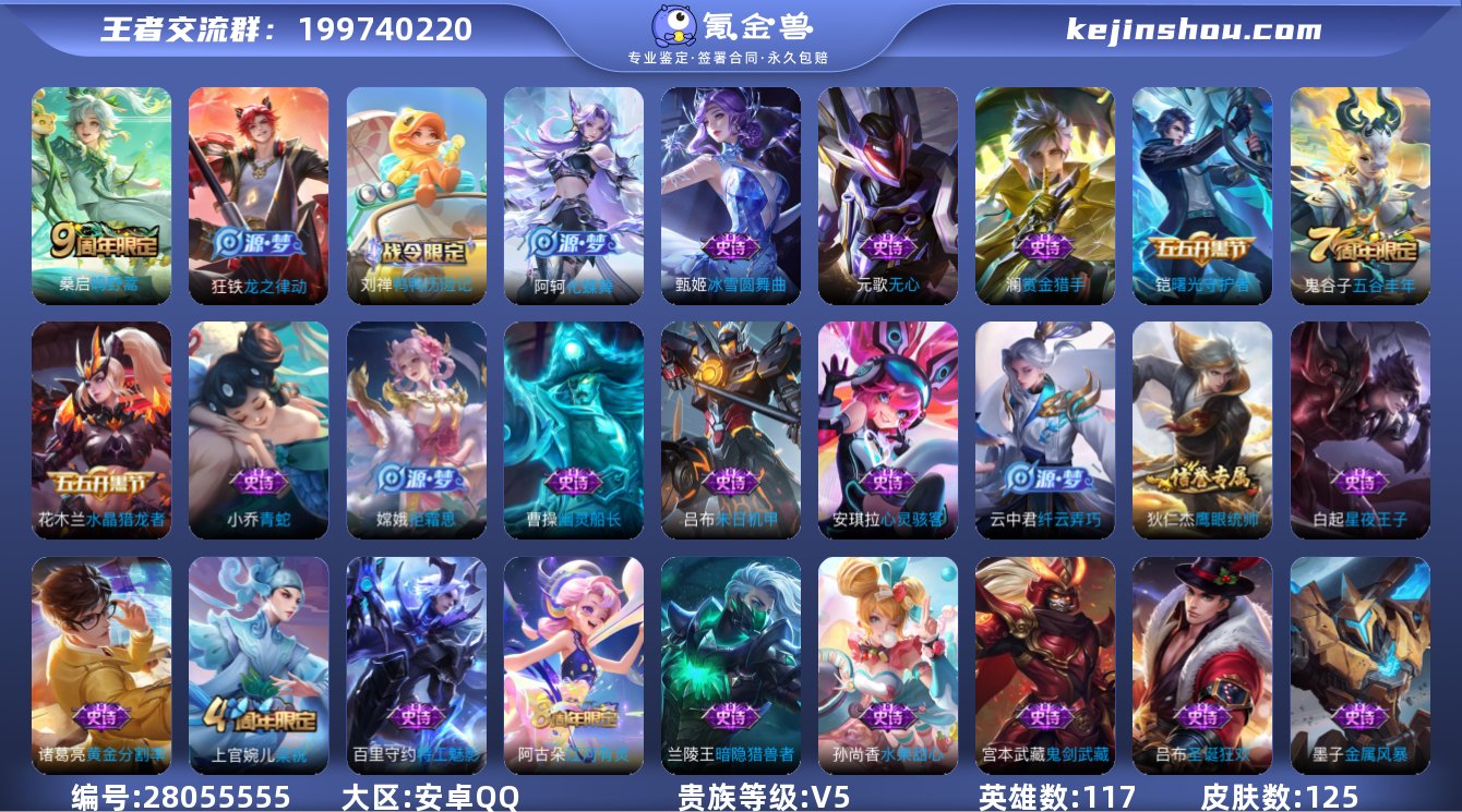 cyw24+安卓Q-125皮肤-117英雄...