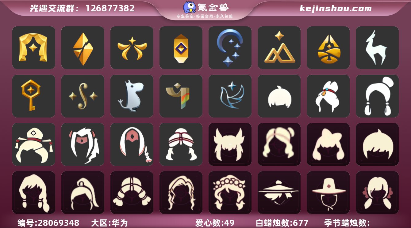 是否无翼号:否 爱心数量:49 白蜡烛数量...