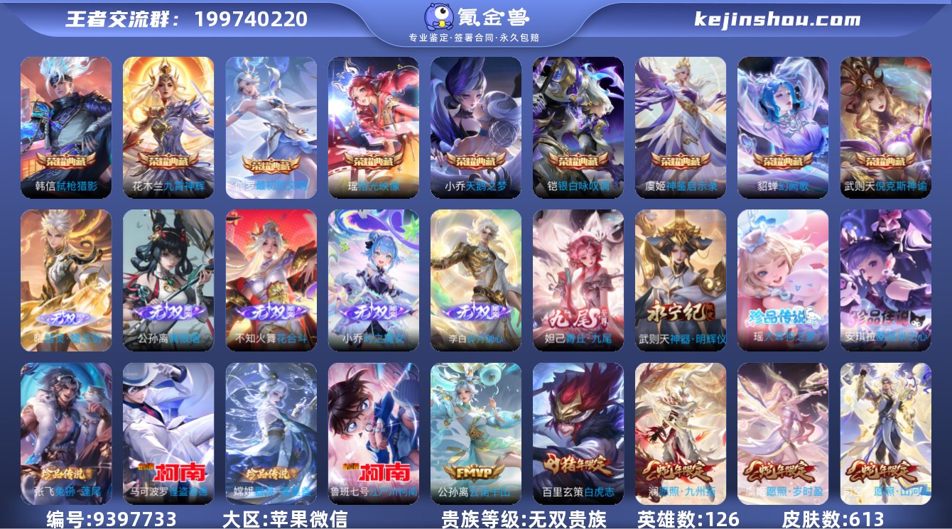 TXWZ8218 无双v10-613皮 （...