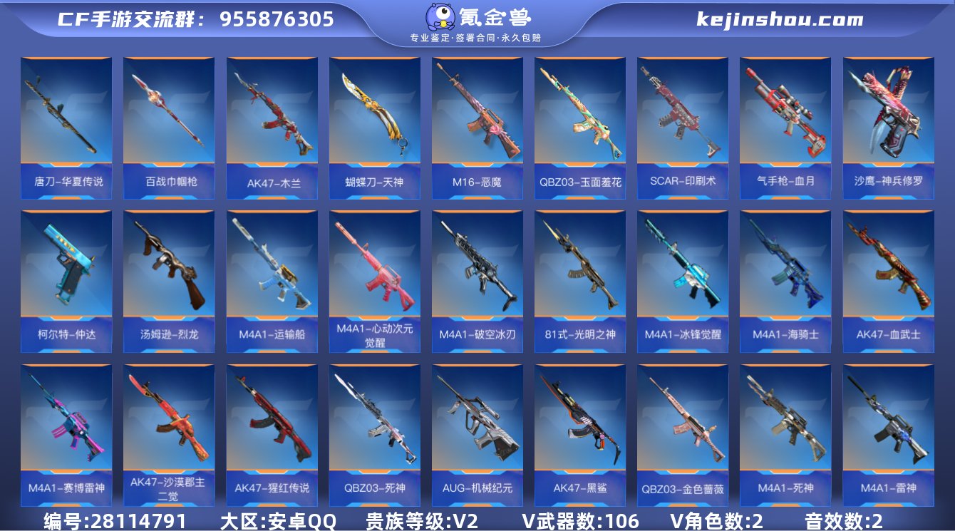 实名:可修改 贵族等级:V2 v武器数:1...