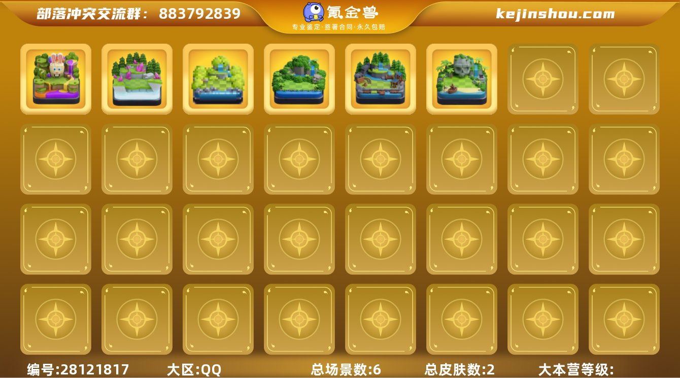 实名:可修改 总皮肤数:2 总场景数:6 ...