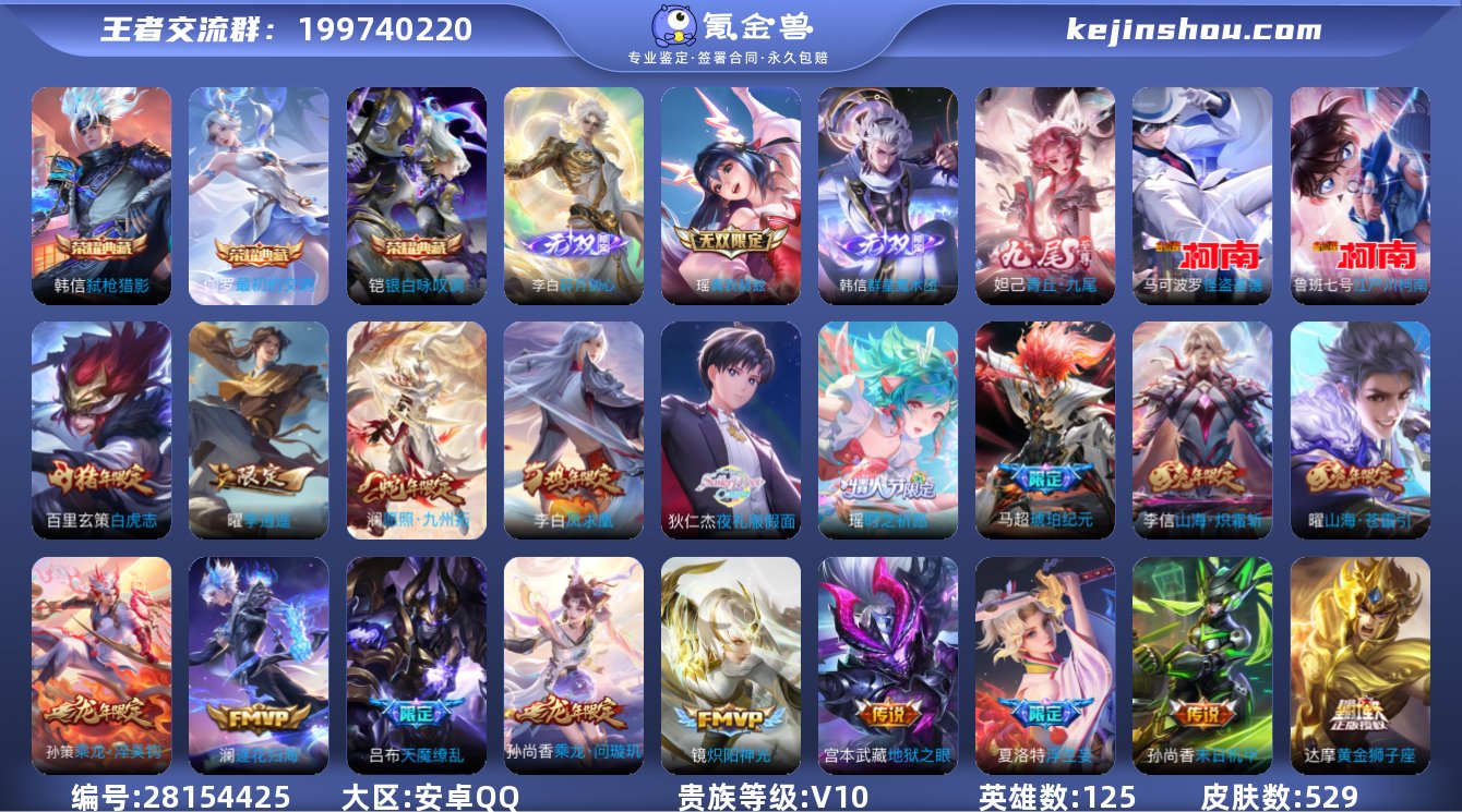 贵族V10 荣耀典藏3 无双4 珍品传说2...