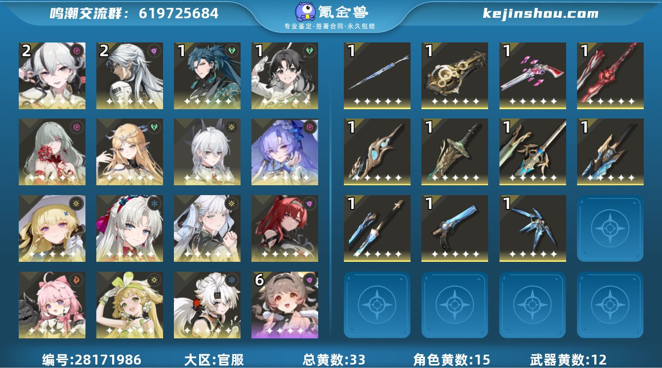 男/女主:男 总黄数:33 2鸣椿，2鸣卡...