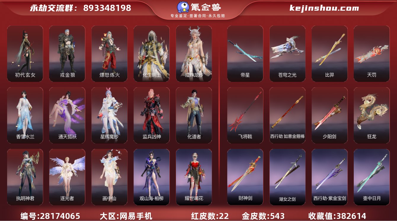 收藏值:382614 红皮数:22 黄皮数...