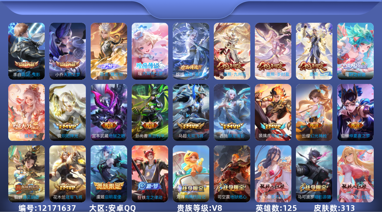 WZQM3298367王者荣耀账号详情图16