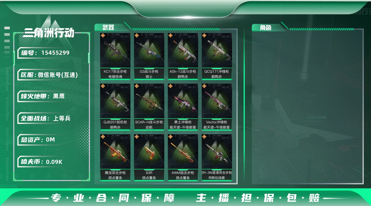 SJZQM47355三角洲行动账号详情图3