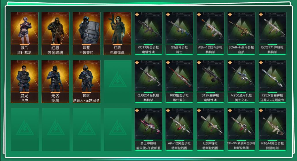 SJZQM427045三角洲行动账号详情图3