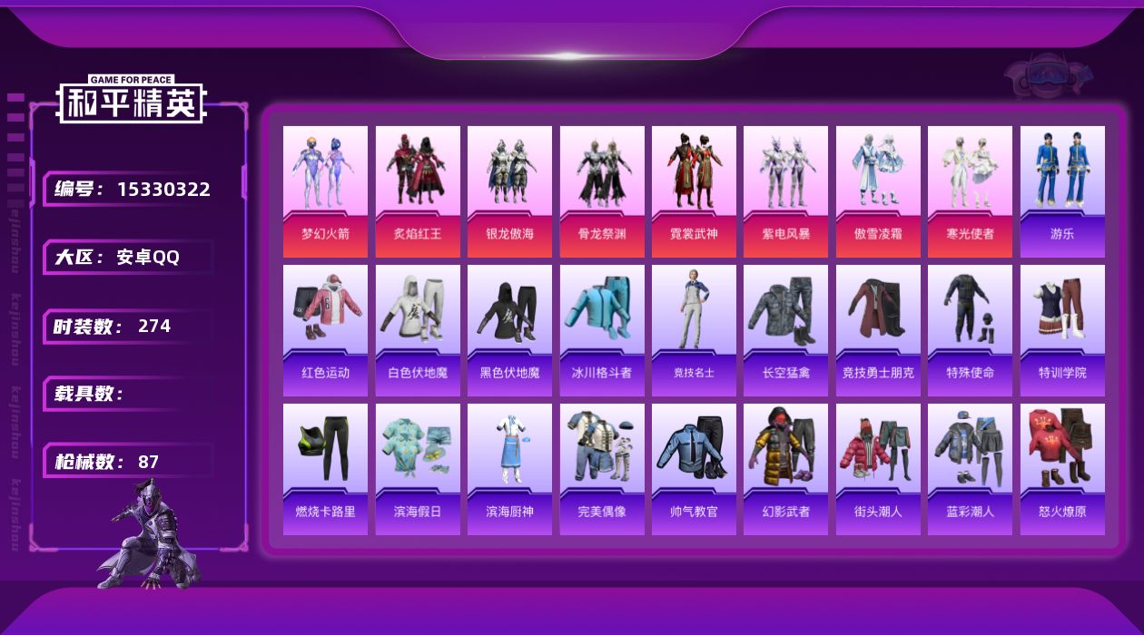 和平精英账号安卓QQ[15330322]8粉装 0.0载具 2印记 可二次 
【热门装扮】梦幻火箭(新101) ,炙焰红