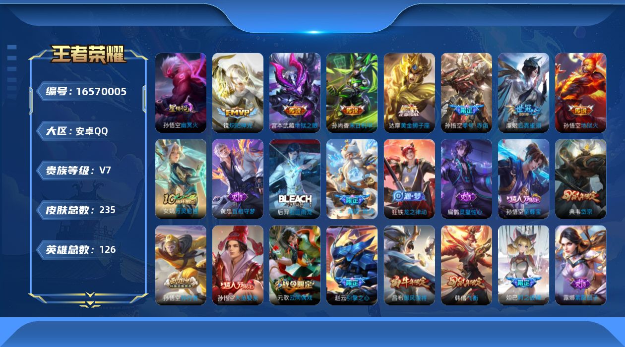 WZQM4135334王者荣耀账号详情图17