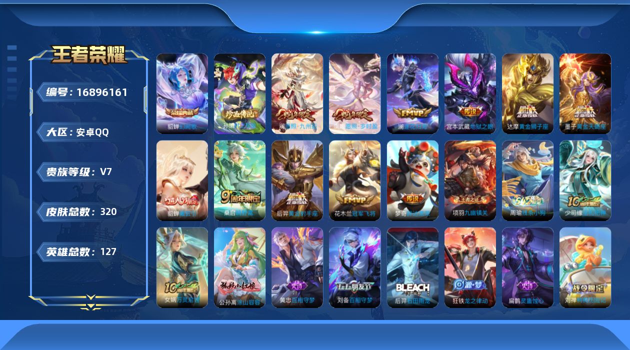 WZQM4170725王者荣耀账号详情图18