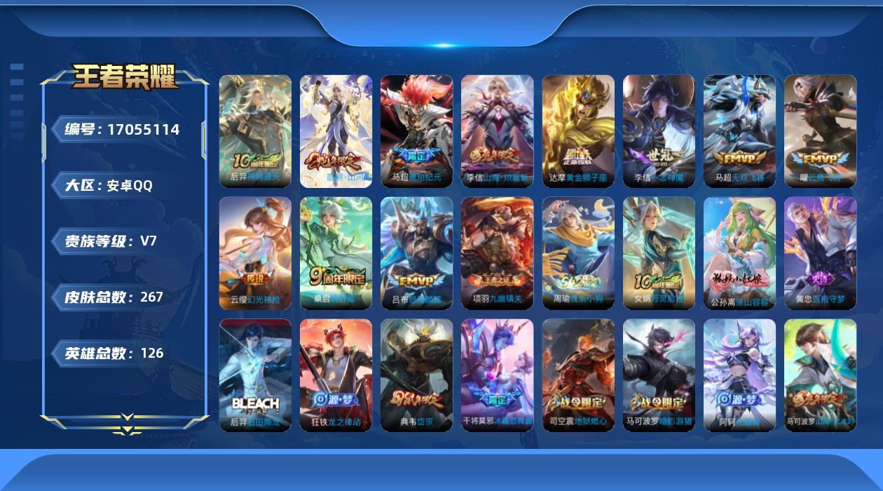 WZQM4177318王者荣耀账号详情图14 WZQM4177318王者荣耀账号详情图14