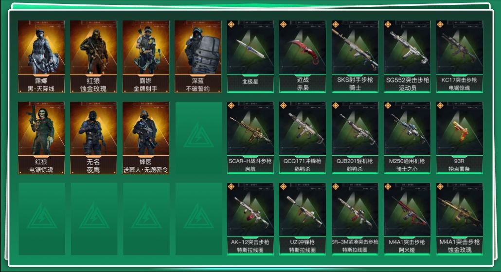 SJZQM431549三角洲行动账号详情图3