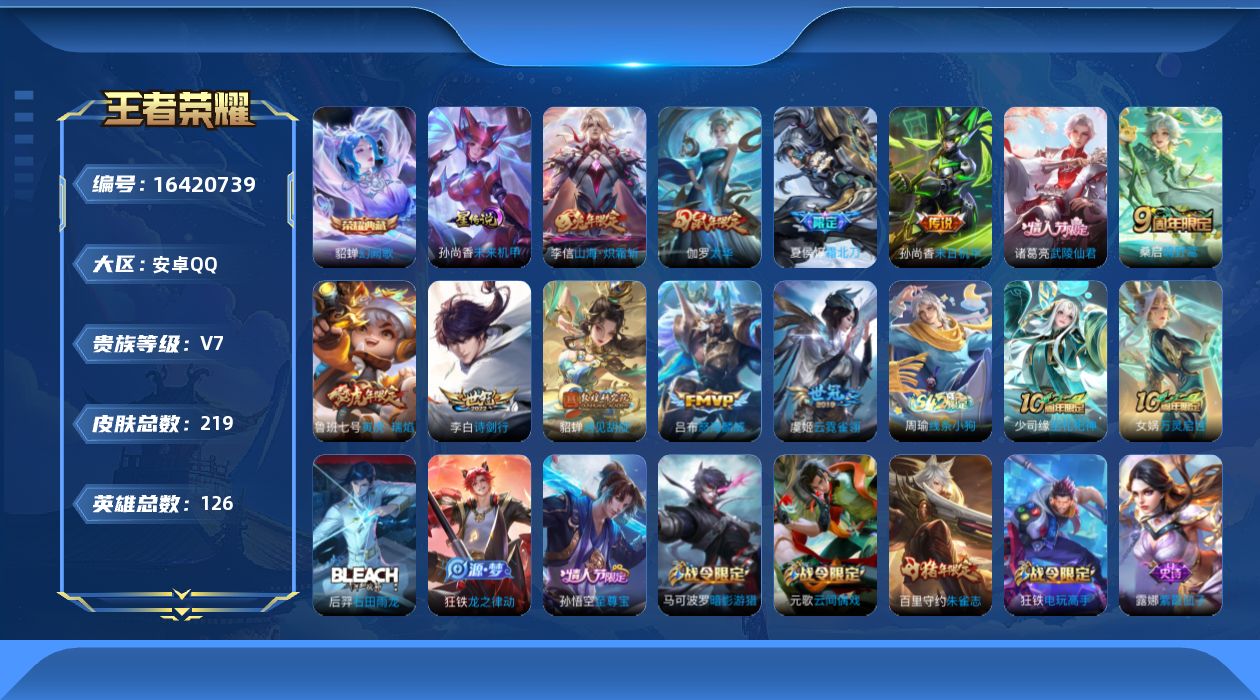 WZQM4117969王者荣耀账号详情图18 WZQM4117969王者荣耀账号详情图18