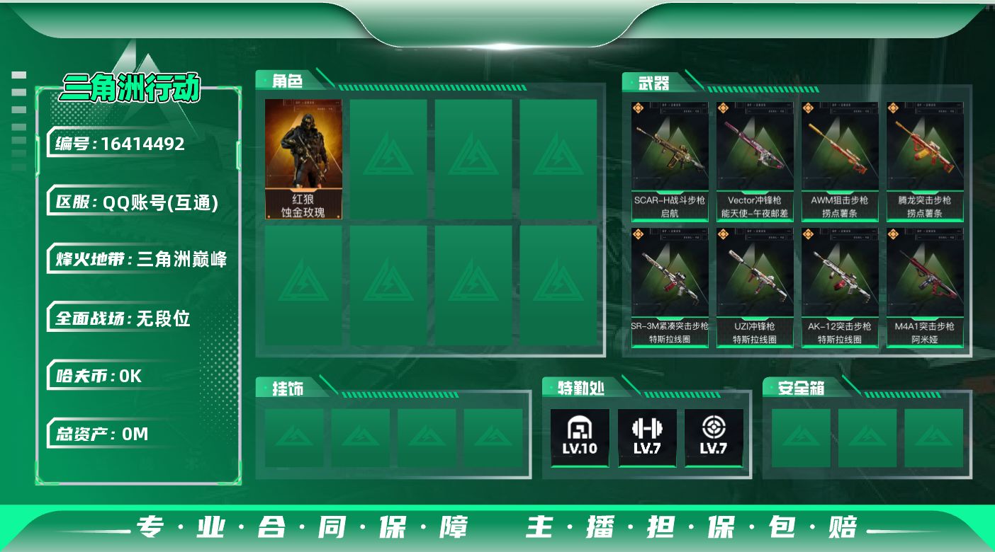 SJZQM433017三角洲行动账号详情图3