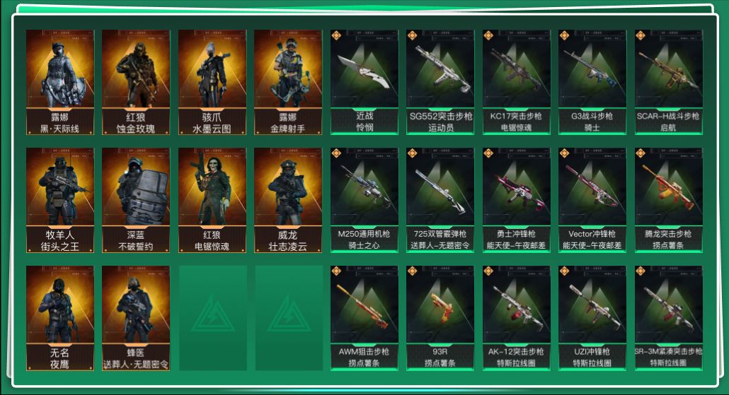 SJZQM437607三角洲行动账号详情图3