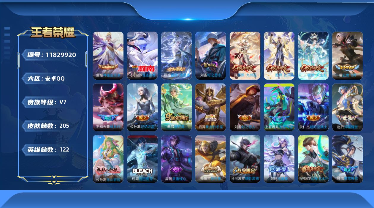 WZCMW4158359王者荣耀账号详情图25