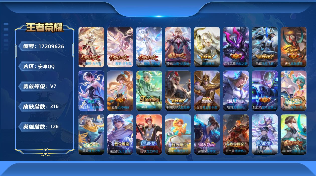 WZQM4194388王者荣耀账号详情图16 WZQM4194388王者荣耀账号详情图16