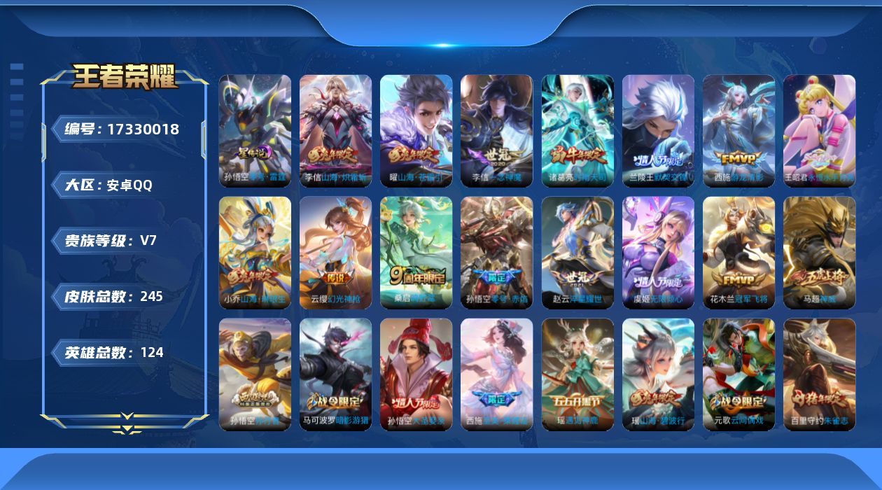 WZQM4202056王者荣耀账号详情图20