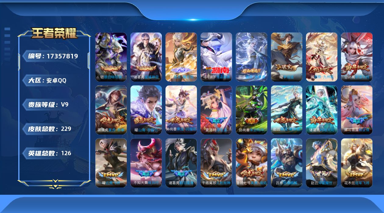 WZQM4204254王者荣耀账号详情图21 WZQM4204254王者荣耀账号详情图21